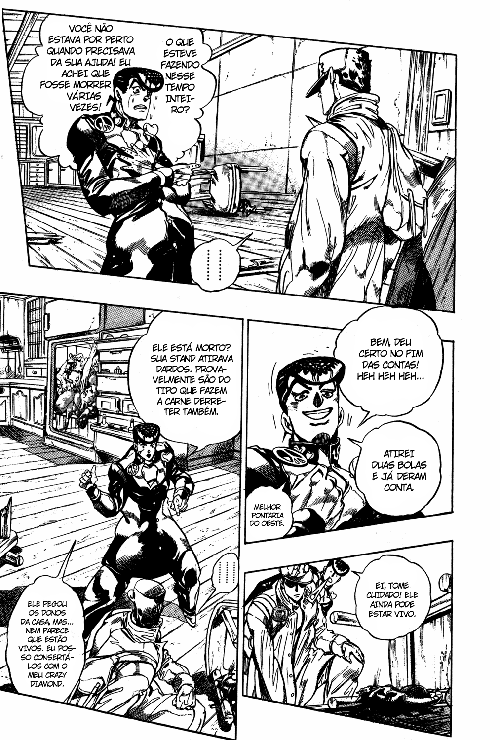 Read JoJo's Bizarre Adventure Part 4  Diamond is Unbreakable PT-BR Manga Online