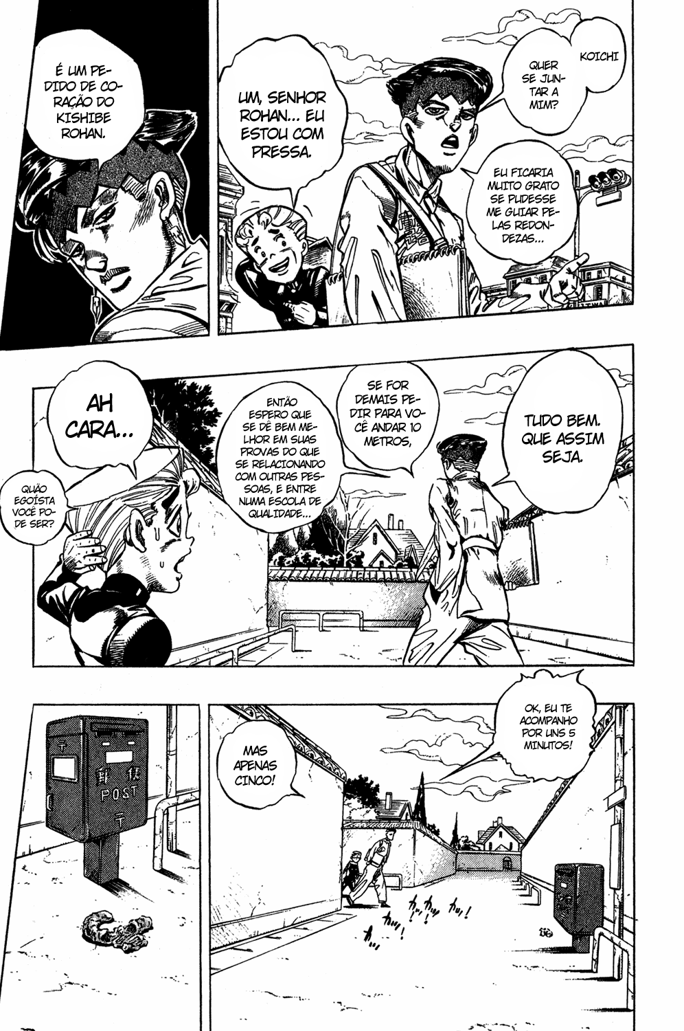 Read JoJo's Bizarre Adventure Part 4  Diamond is Unbreakable PT-BR Manga Online