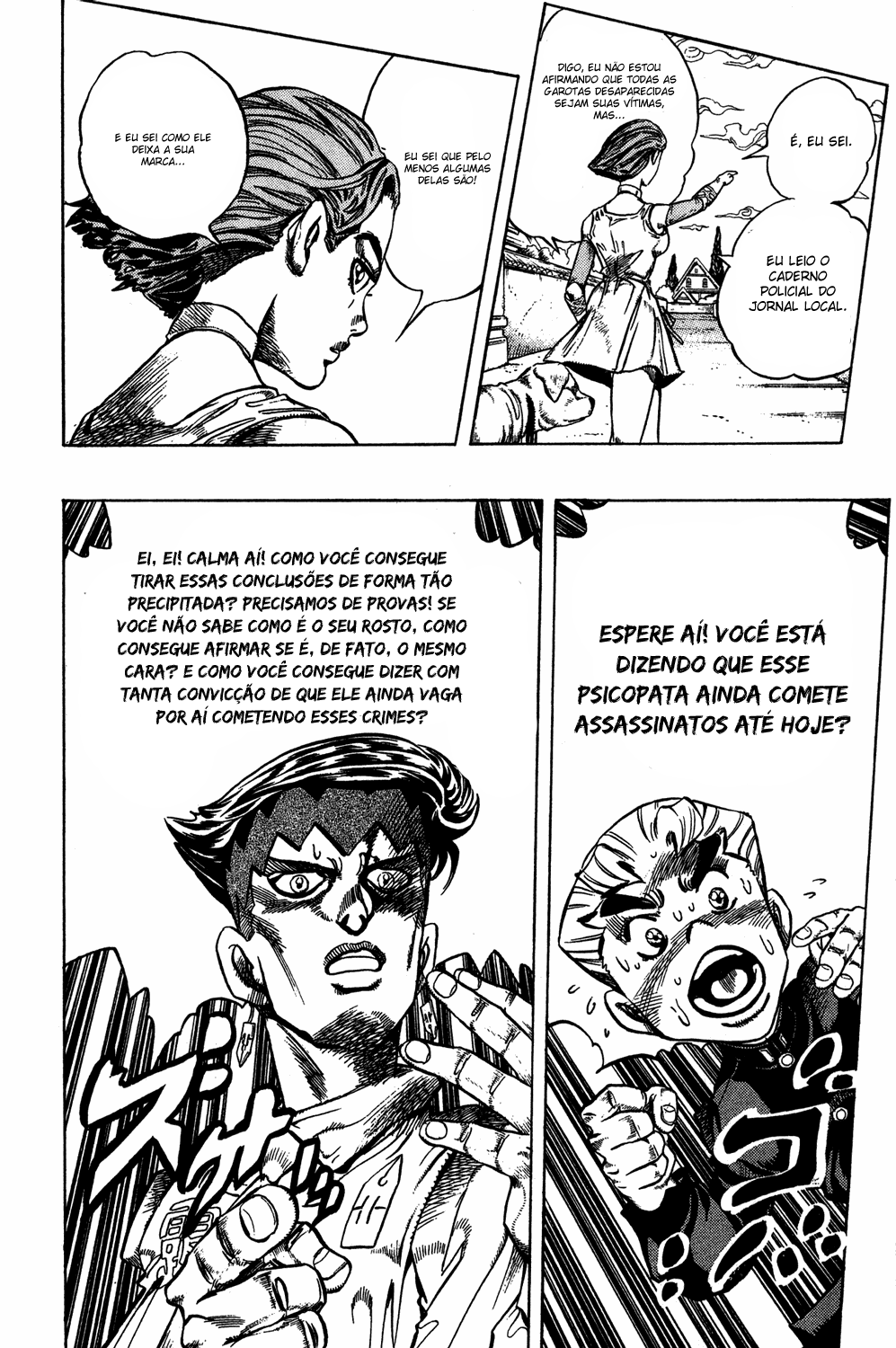 Read JoJo's Bizarre Adventure Part 4  Diamond is Unbreakable PT-BR Manga Online