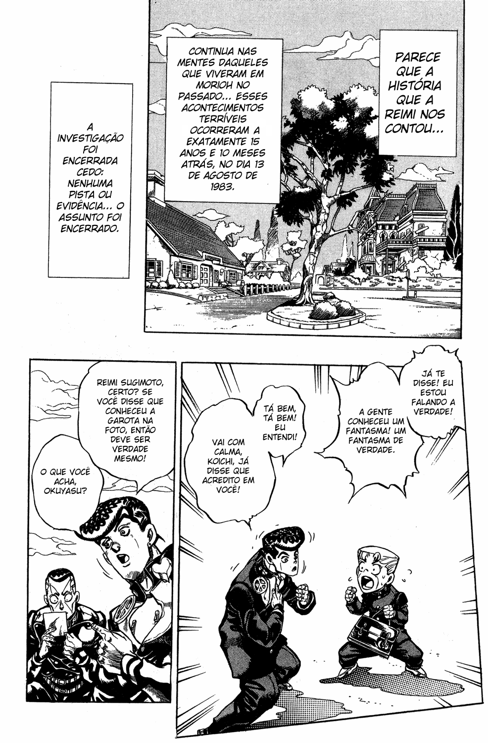 Read JoJo's Bizarre Adventure Part 4  Diamond is Unbreakable PT-BR Manga Online