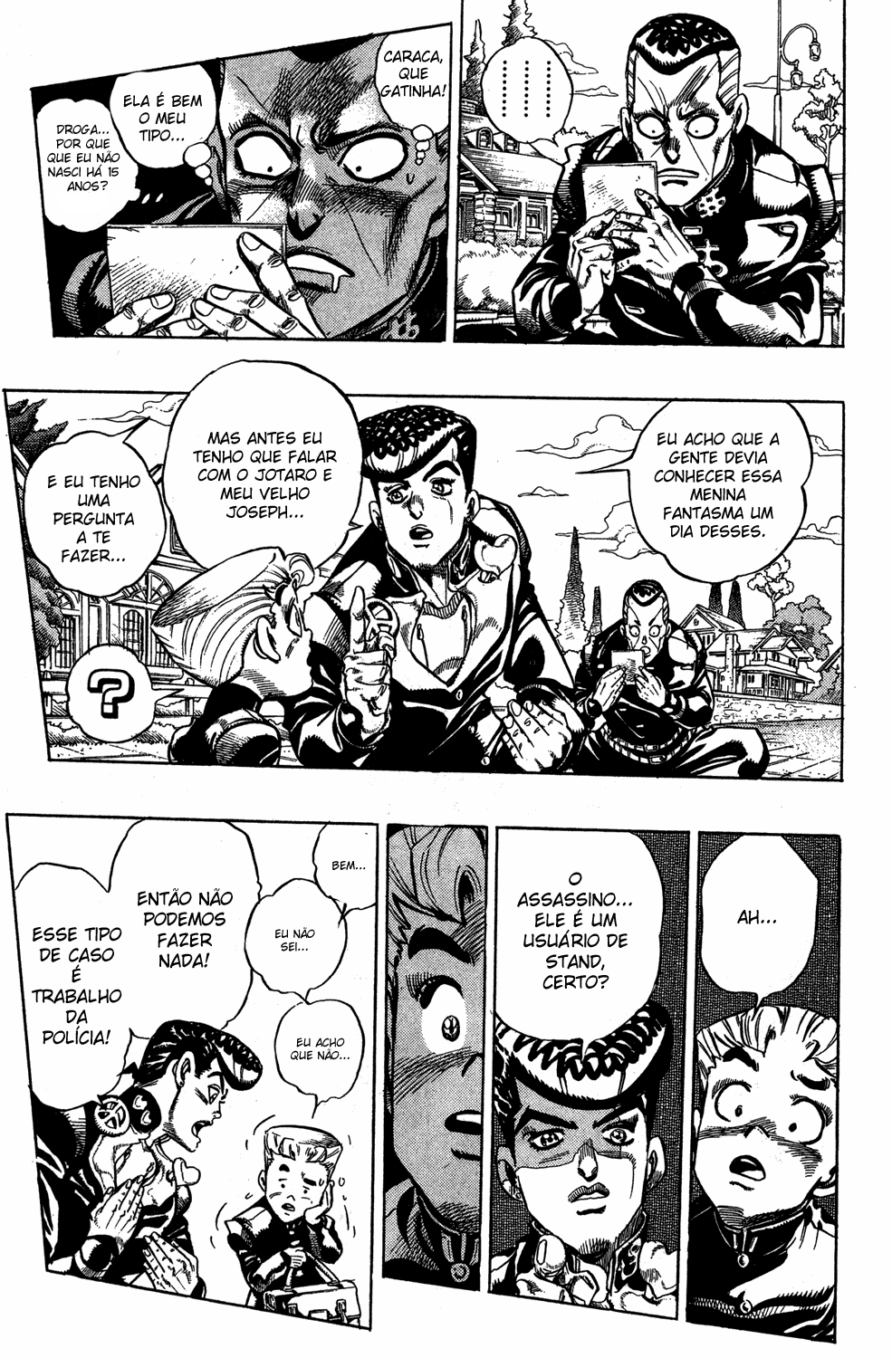 Read JoJo's Bizarre Adventure Part 4  Diamond is Unbreakable PT-BR Manga Online