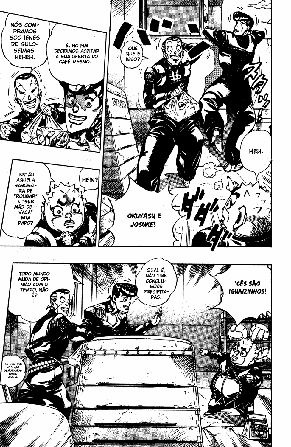 Read JoJo's Bizarre Adventure Part 4  Diamond is Unbreakable PT-BR Manga Online