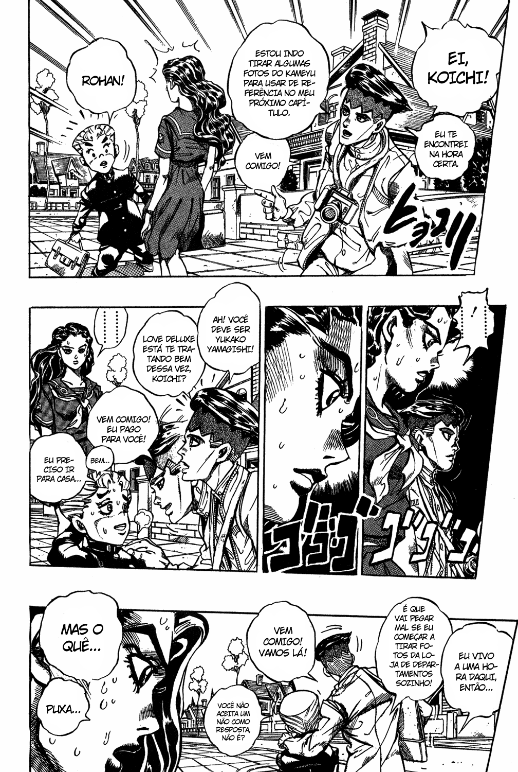 Read JoJo's Bizarre Adventure Part 4  Diamond is Unbreakable PT-BR Manga Online