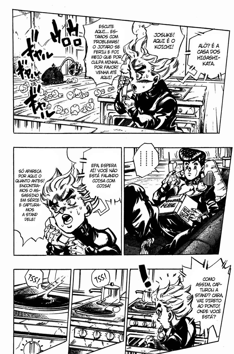 Read JoJo's Bizarre Adventure Part 4  Diamond is Unbreakable PT-BR Manga Online