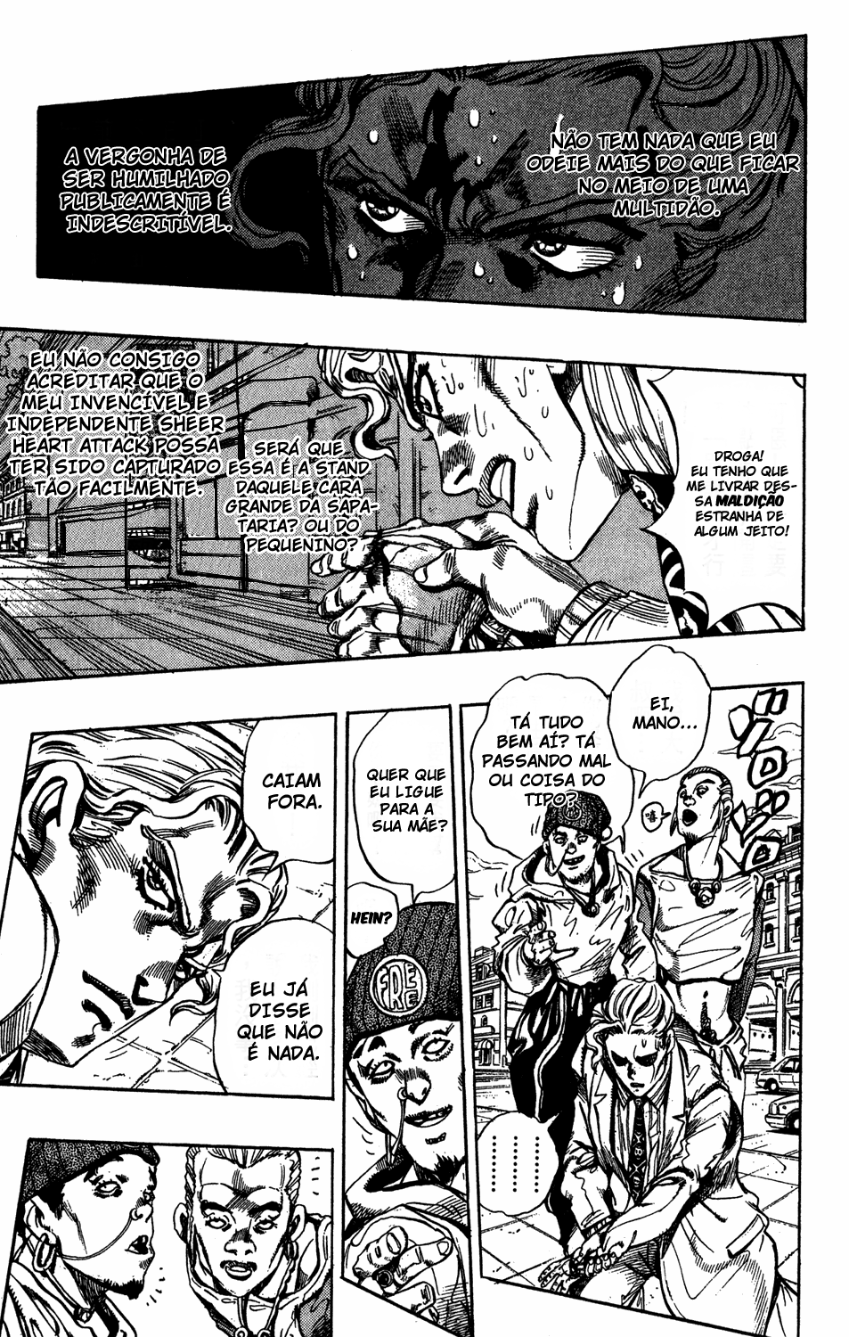 Read JoJo's Bizarre Adventure Part 4  Diamond is Unbreakable PT-BR Manga Online