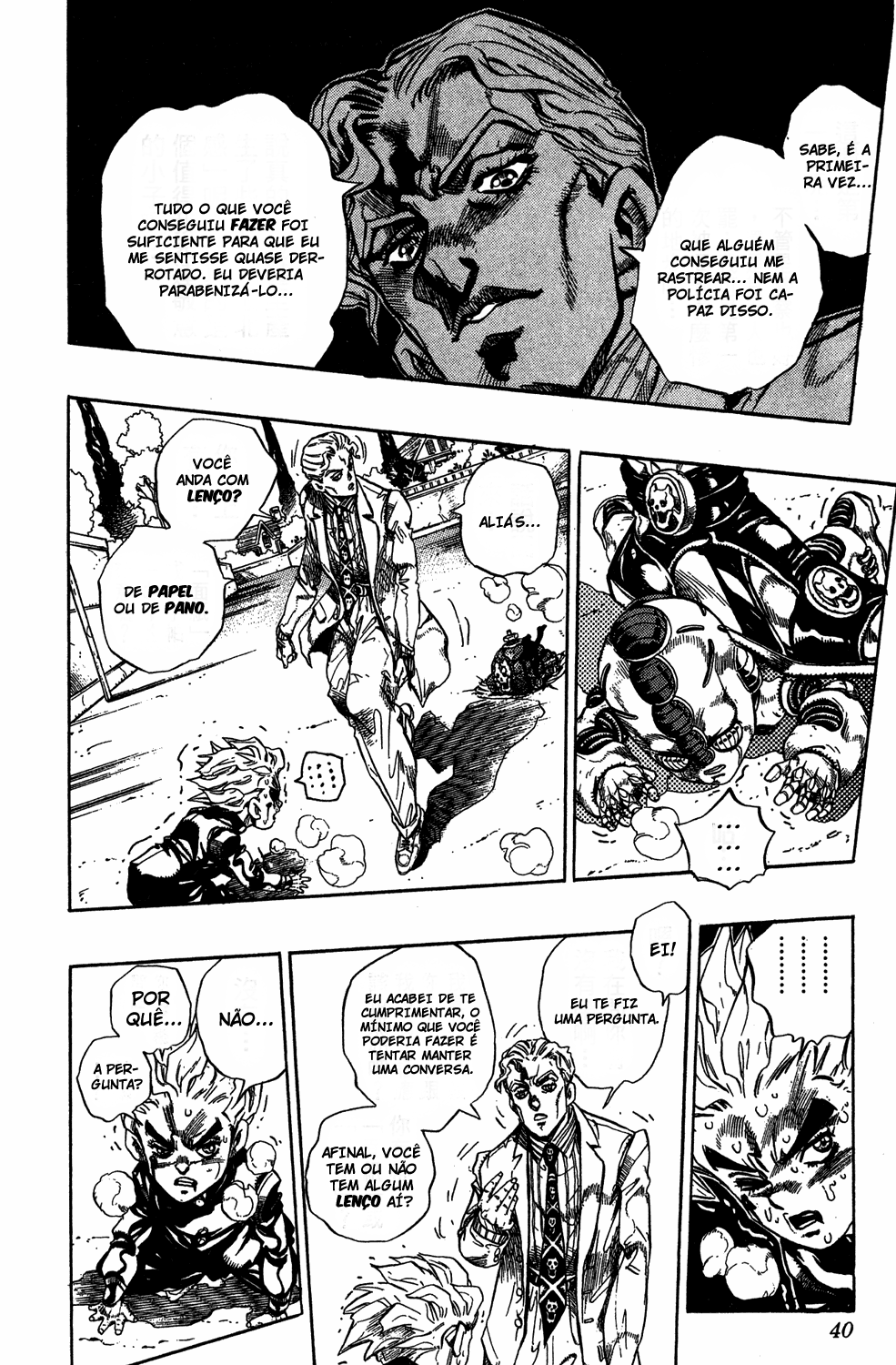 Read JoJo's Bizarre Adventure Part 4  Diamond is Unbreakable PT-BR Manga Online