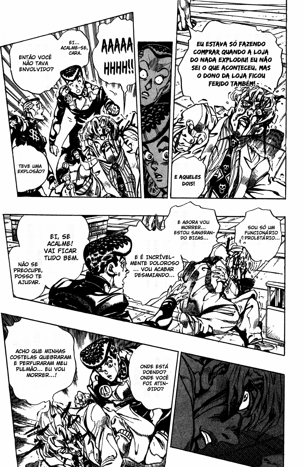 Read JoJo's Bizarre Adventure Part 4  Diamond is Unbreakable PT-BR Manga Online
