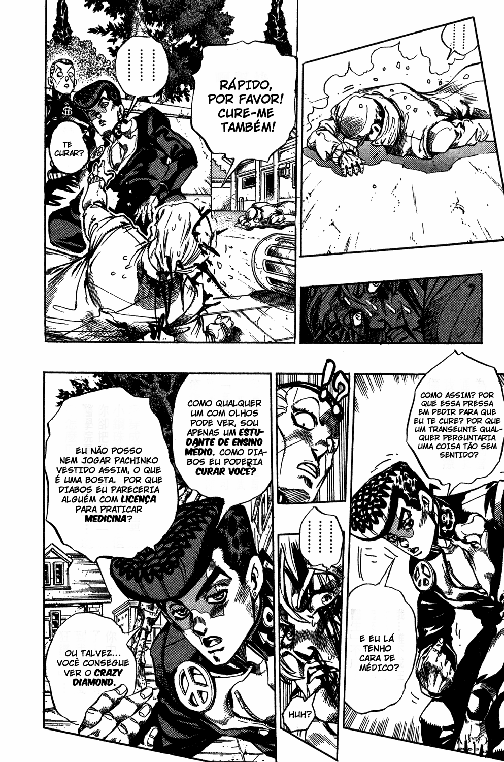 Read JoJo's Bizarre Adventure Part 4  Diamond is Unbreakable PT-BR Manga Online
