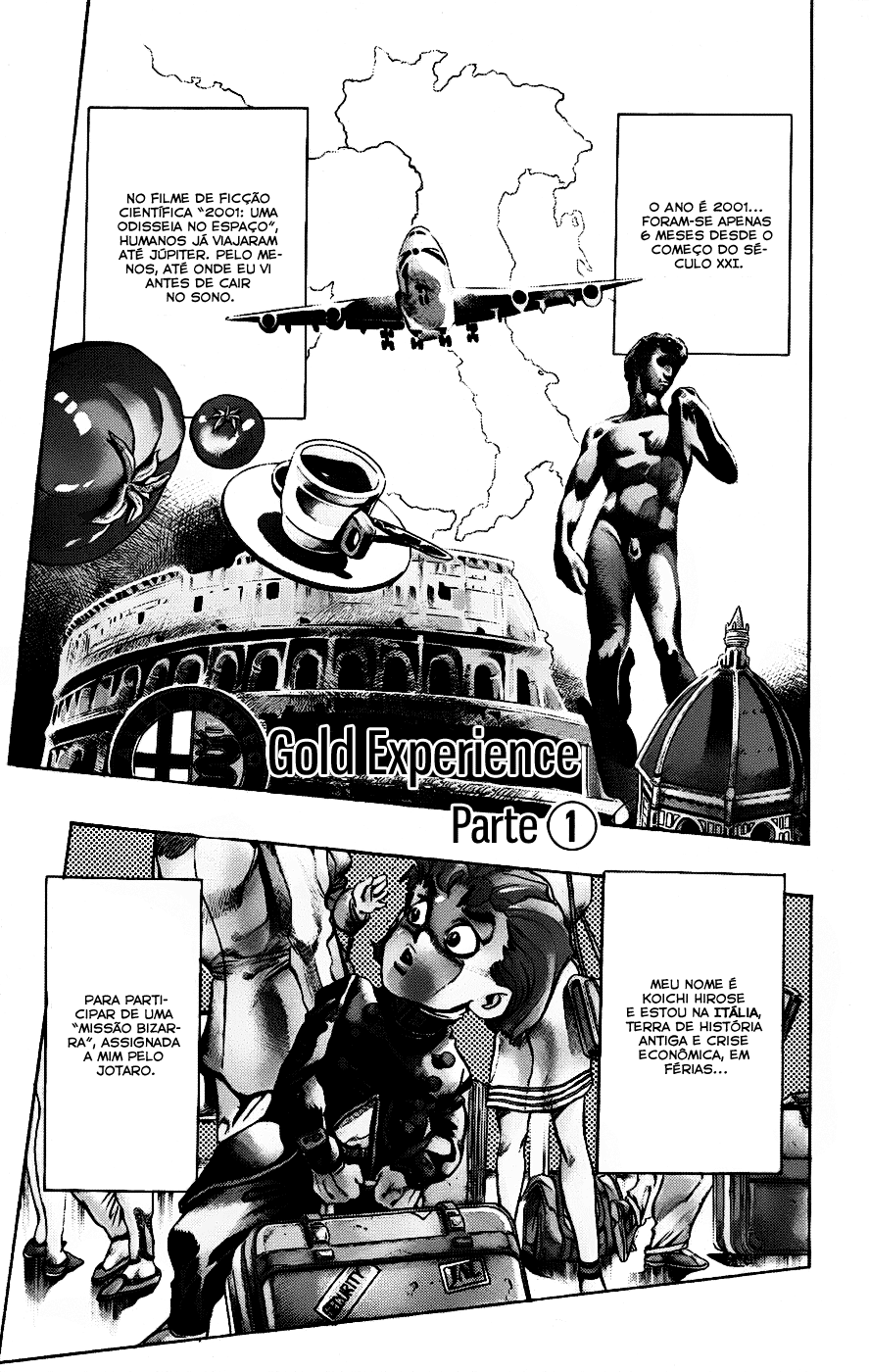 Read JoJo's Bizarre Adventure Part 5  Golden Wind PT-BR Manga Online
