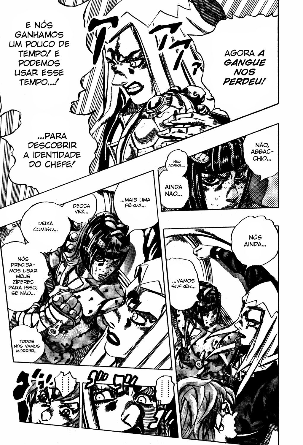 Read JoJo's Bizarre Adventure Part 5  Golden Wind PT-BR Manga Online