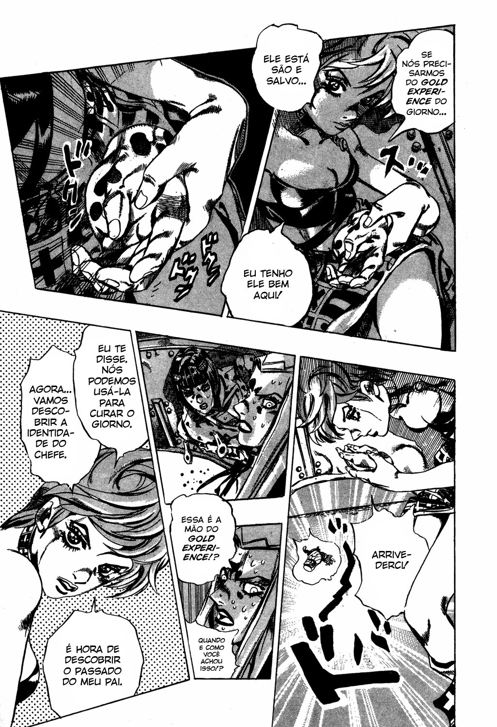 Read JoJo's Bizarre Adventure Part 5  Golden Wind PT-BR Manga Online