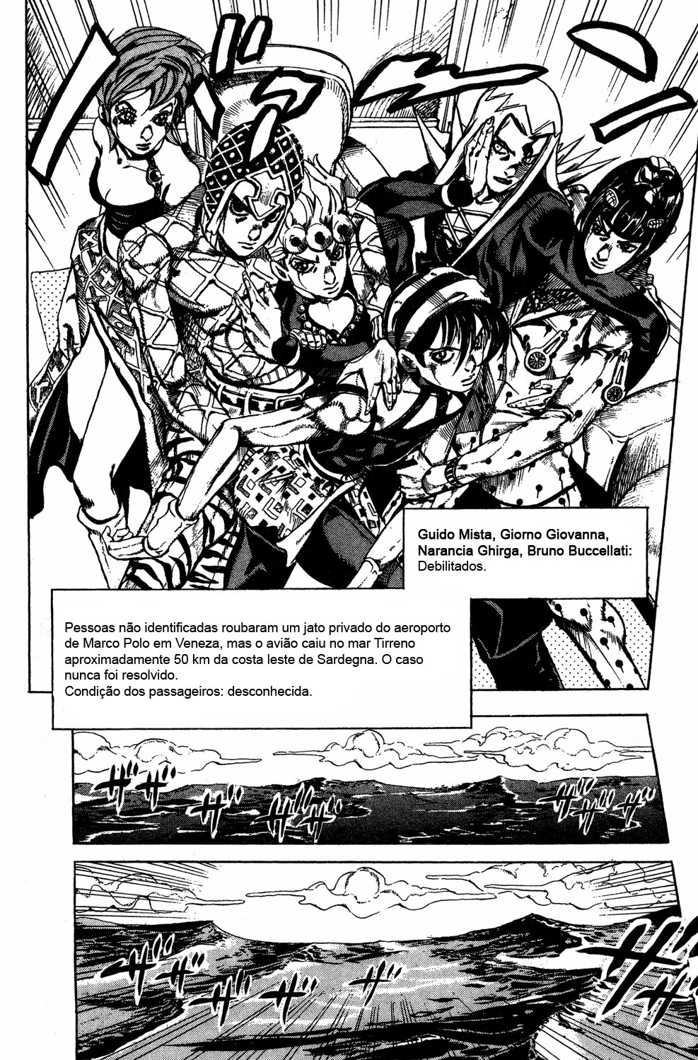 Read JoJo's Bizarre Adventure Part 5  Golden Wind PT-BR Manga Online
