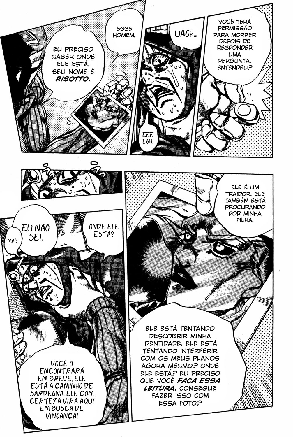 Read JoJo's Bizarre Adventure Part 5  Golden Wind PT-BR Manga Online