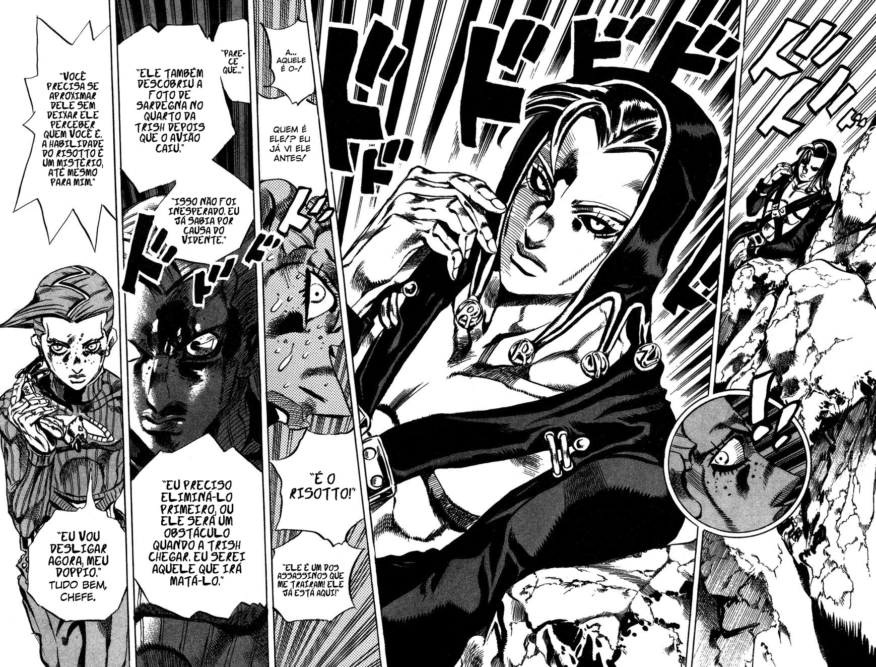 Read JoJo's Bizarre Adventure Part 5  Golden Wind PT-BR Manga Online