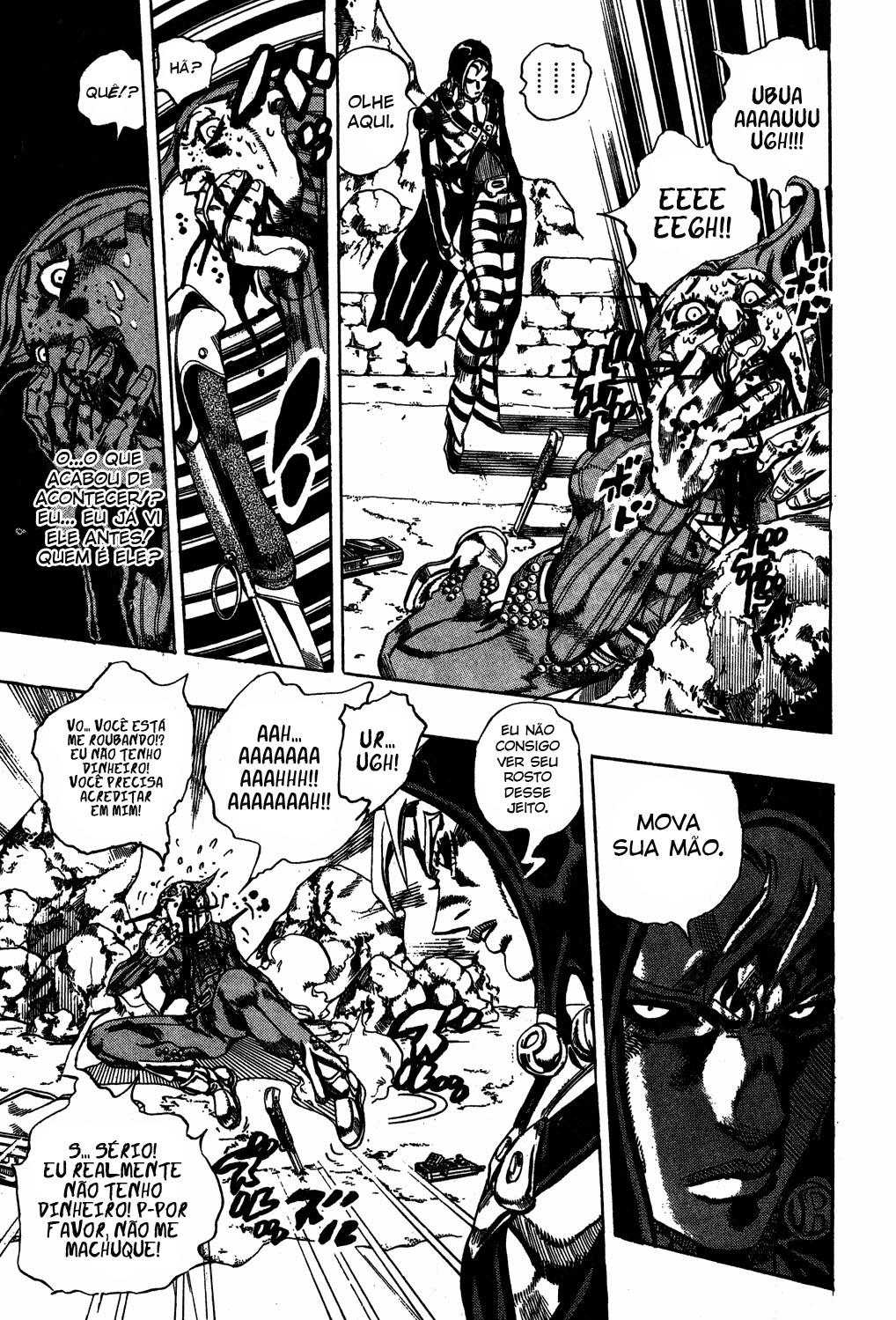 Read JoJo's Bizarre Adventure Part 5  Golden Wind PT-BR Manga Online