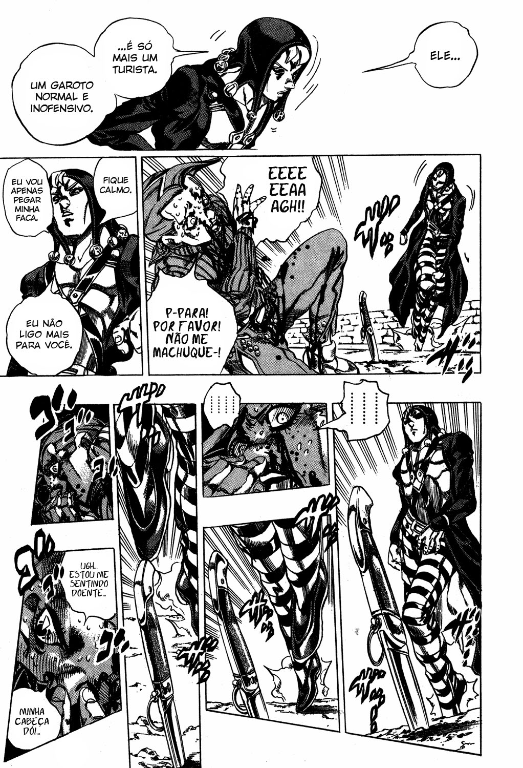 Read JoJo's Bizarre Adventure Part 5  Golden Wind PT-BR Manga Online