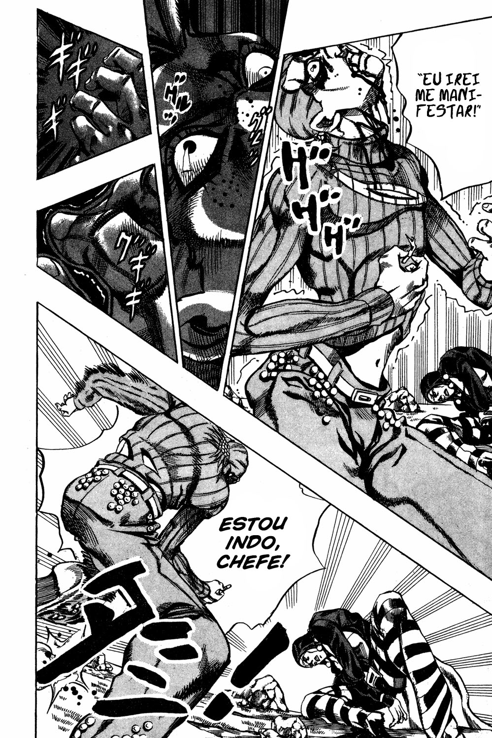 Read JoJo's Bizarre Adventure Part 5  Golden Wind PT-BR Manga Online