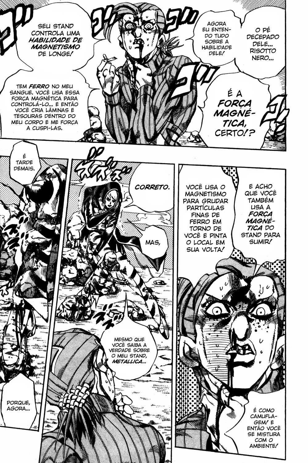 Read JoJo's Bizarre Adventure Part 5  Golden Wind PT-BR Manga Online