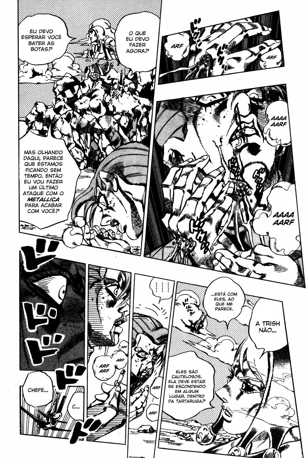 Read JoJo's Bizarre Adventure Part 5  Golden Wind PT-BR Manga Online