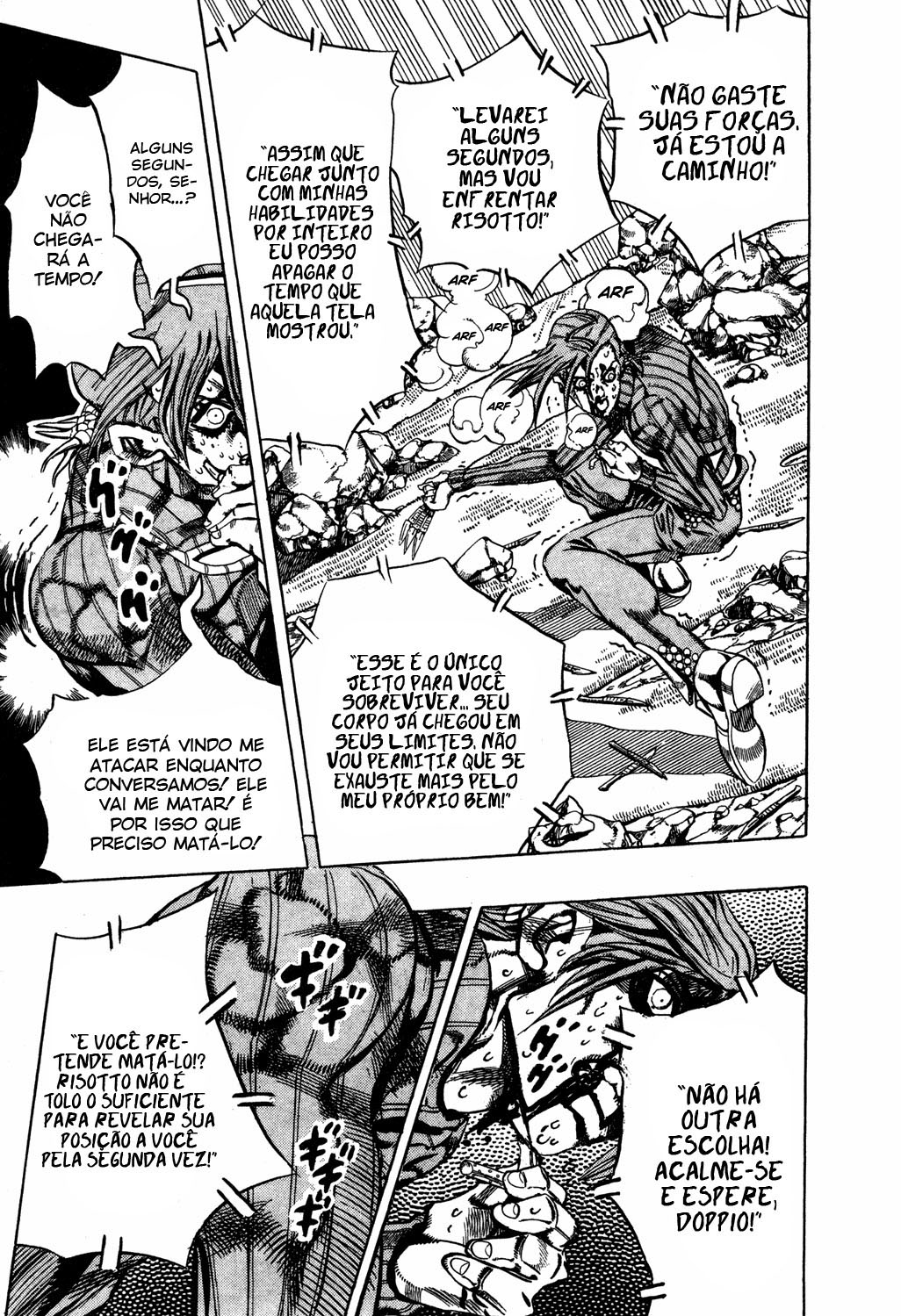 Read JoJo's Bizarre Adventure Part 5  Golden Wind PT-BR Manga Online