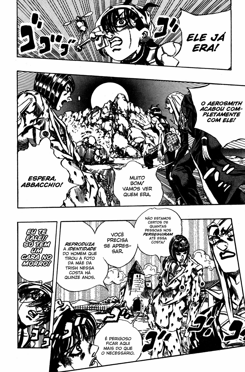 Read JoJo's Bizarre Adventure Part 5  Golden Wind PT-BR Manga Online