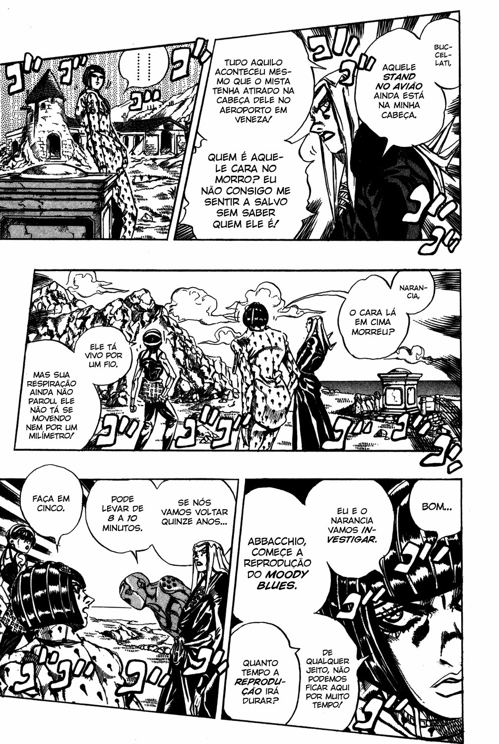 Read JoJo's Bizarre Adventure Part 5  Golden Wind PT-BR Manga Online