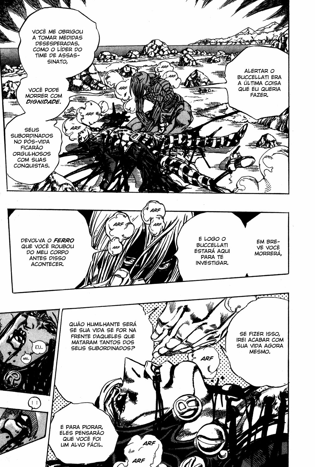 Read JoJo's Bizarre Adventure Part 5  Golden Wind PT-BR Manga Online