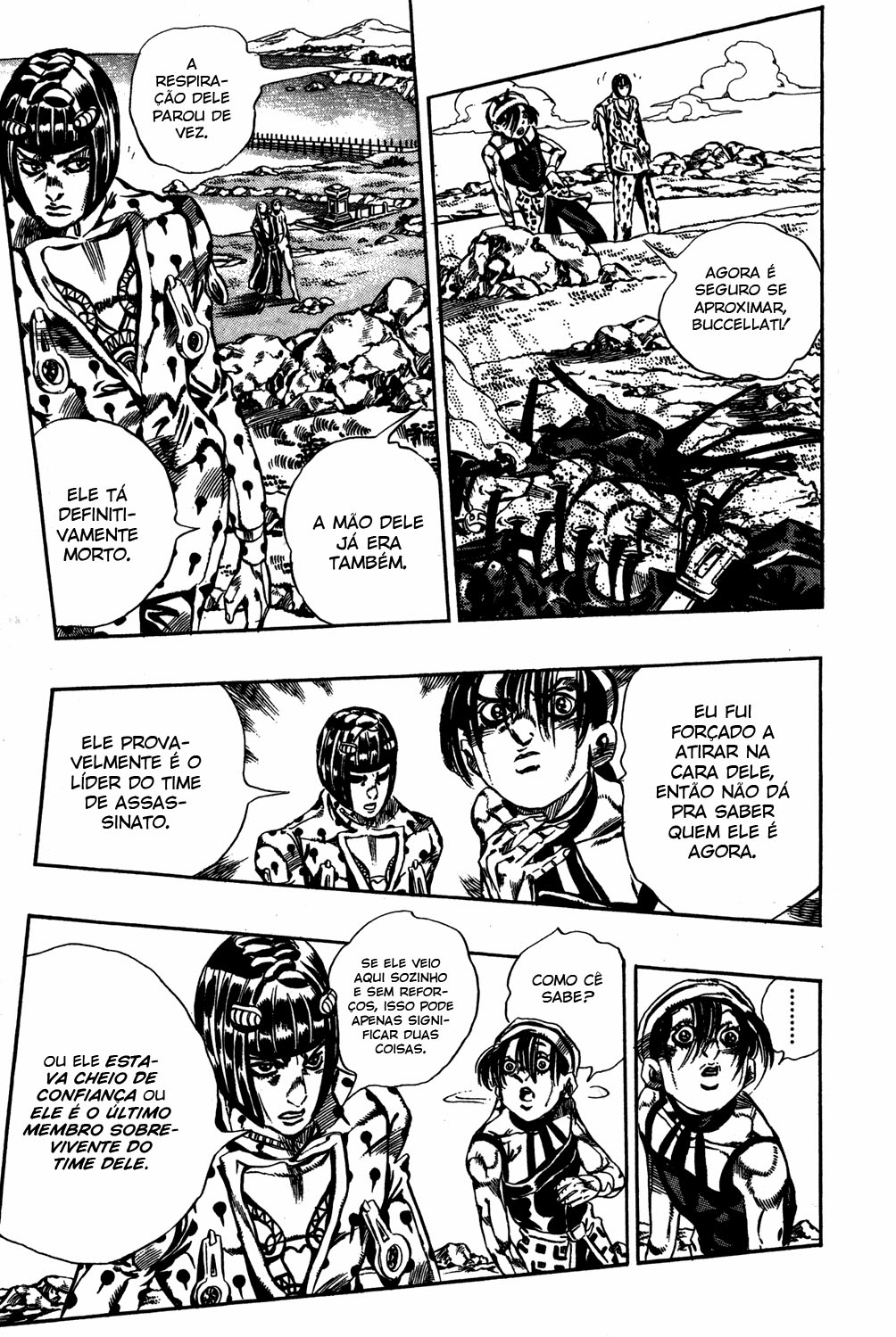 Read JoJo's Bizarre Adventure Part 5  Golden Wind PT-BR Manga Online