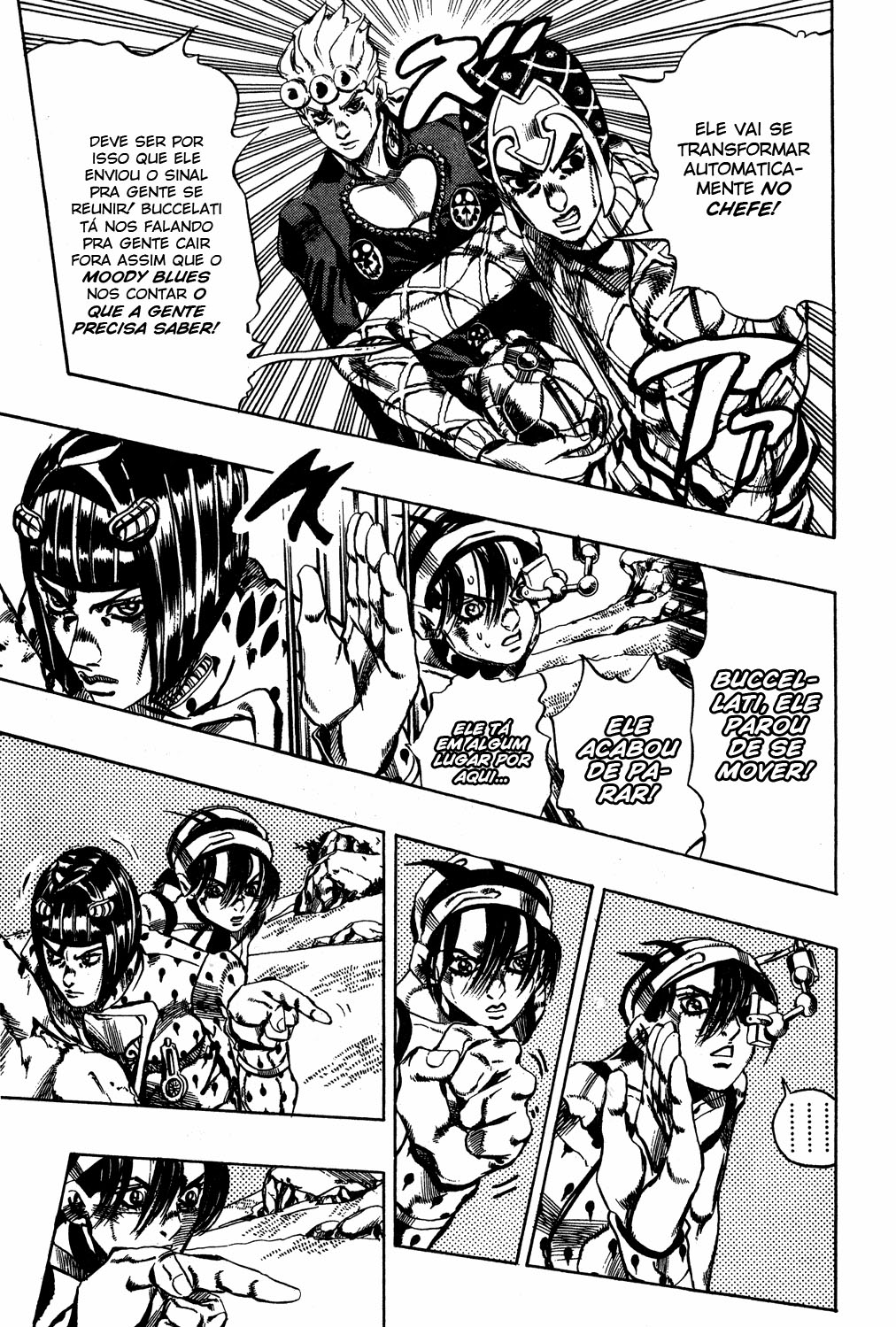 Read JoJo's Bizarre Adventure Part 5  Golden Wind PT-BR Manga Online