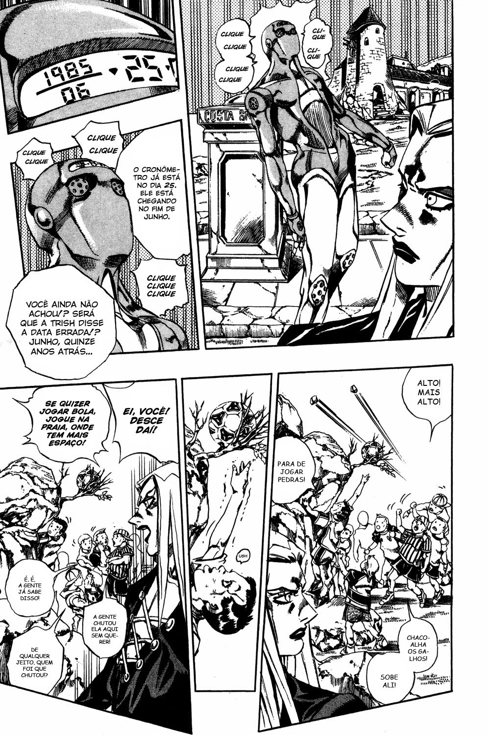 Read JoJo's Bizarre Adventure Part 5  Golden Wind PT-BR Manga Online