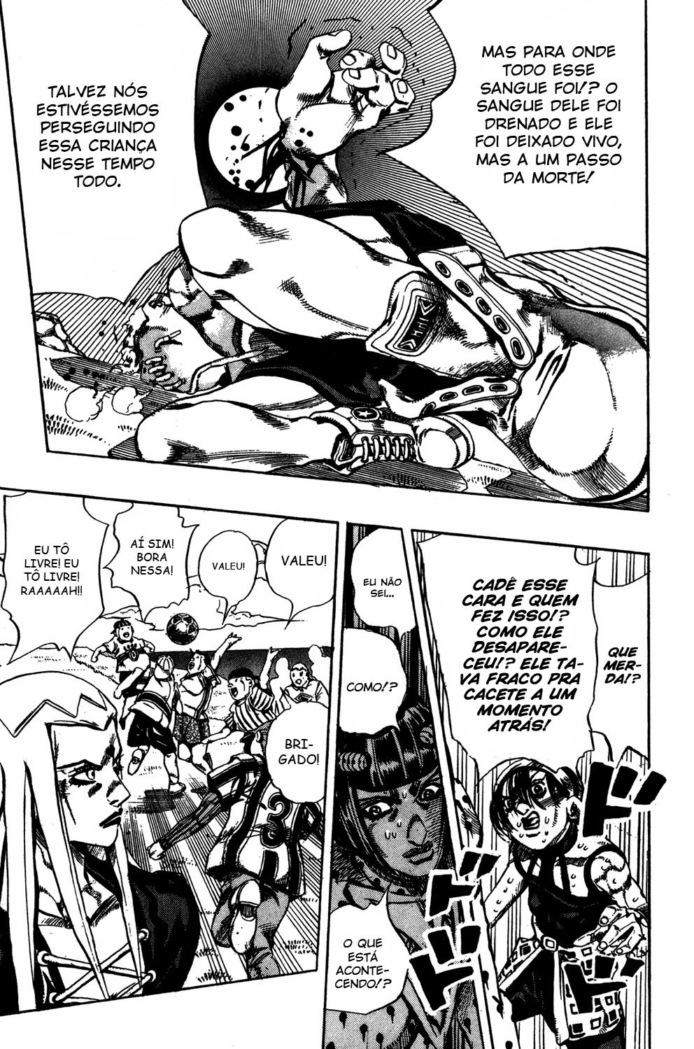 Read JoJo's Bizarre Adventure Part 5  Golden Wind PT-BR Manga Online