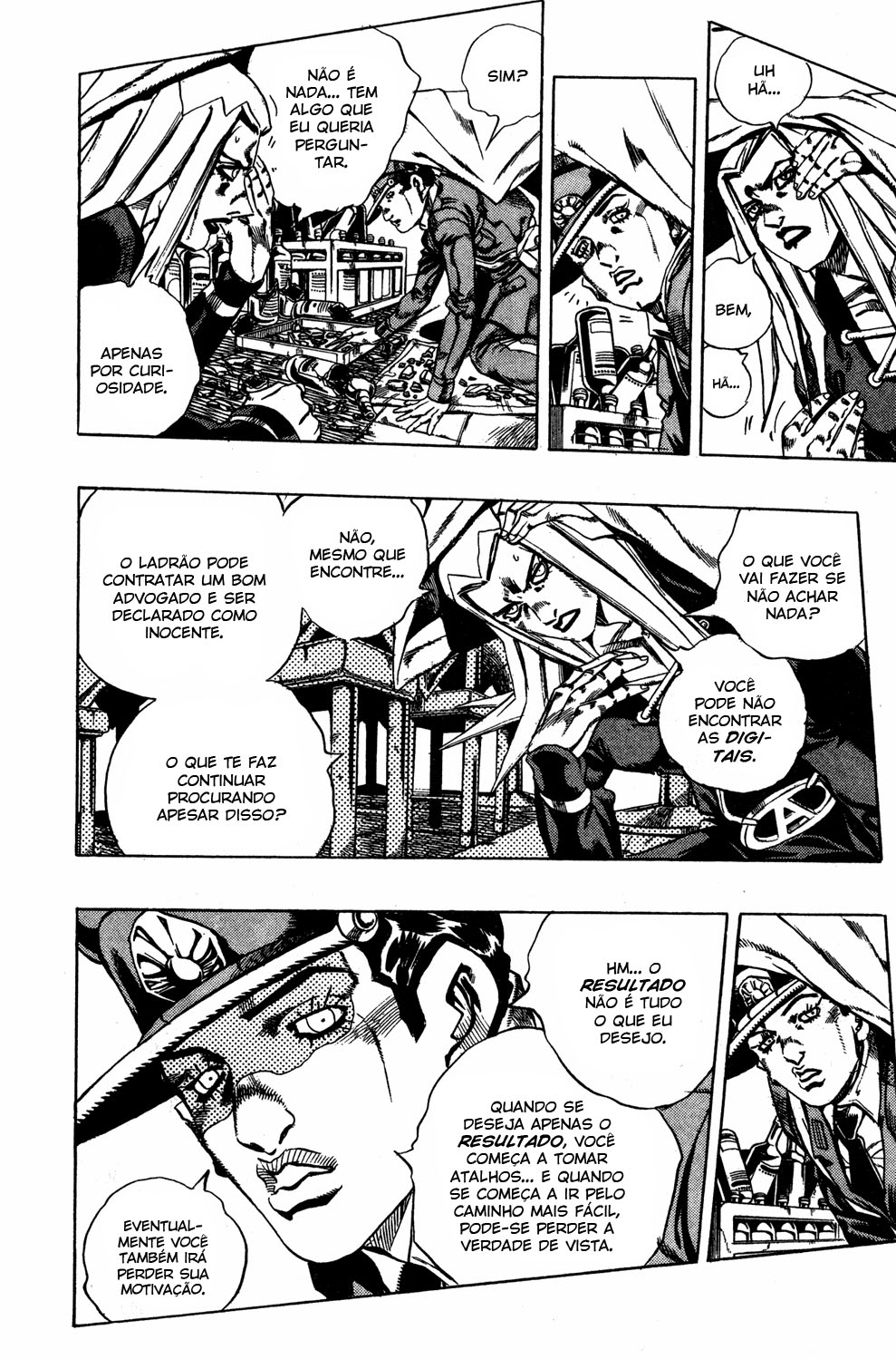 Read JoJo's Bizarre Adventure Part 5  Golden Wind PT-BR Manga Online