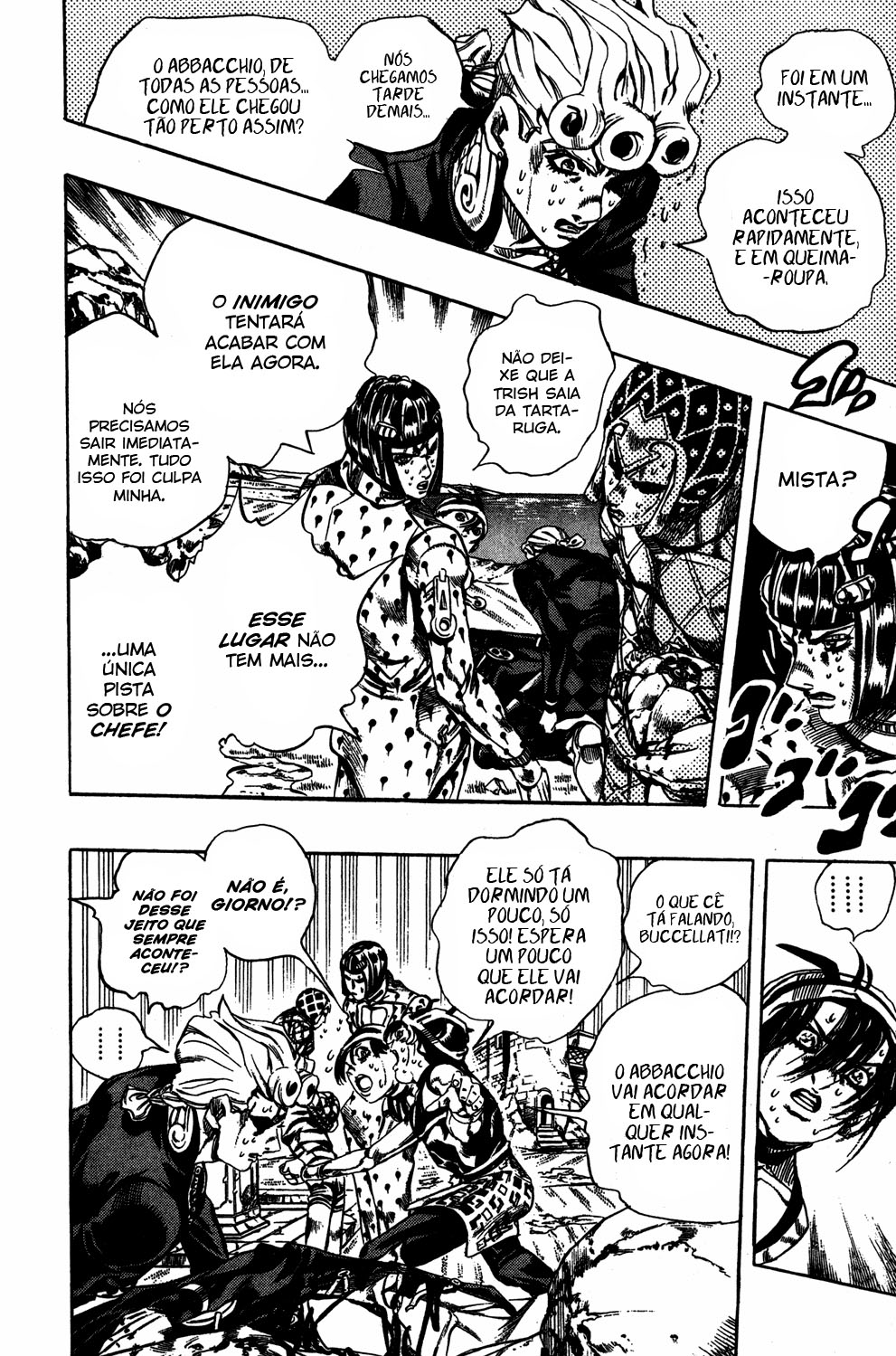 Read JoJo's Bizarre Adventure Part 5  Golden Wind PT-BR Manga Online