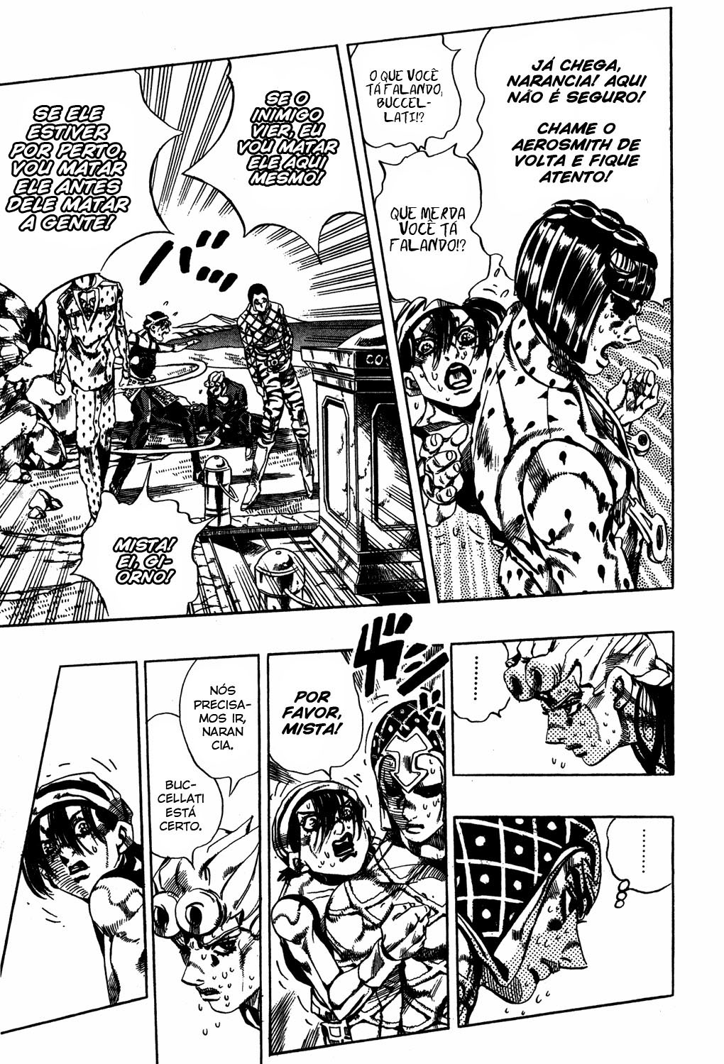 Read JoJo's Bizarre Adventure Part 5  Golden Wind PT-BR Manga Online