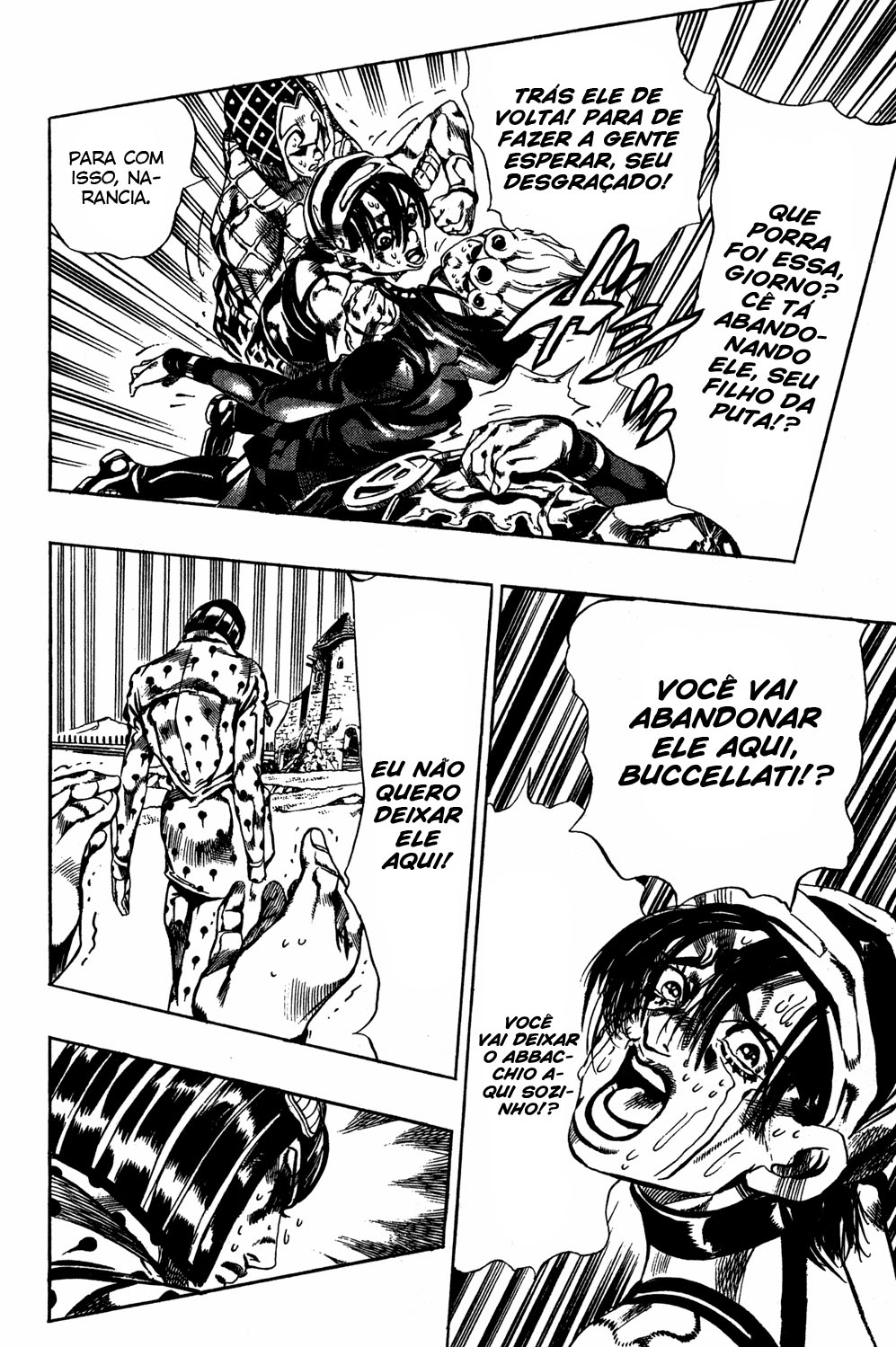 Read JoJo's Bizarre Adventure Part 5  Golden Wind PT-BR Manga Online