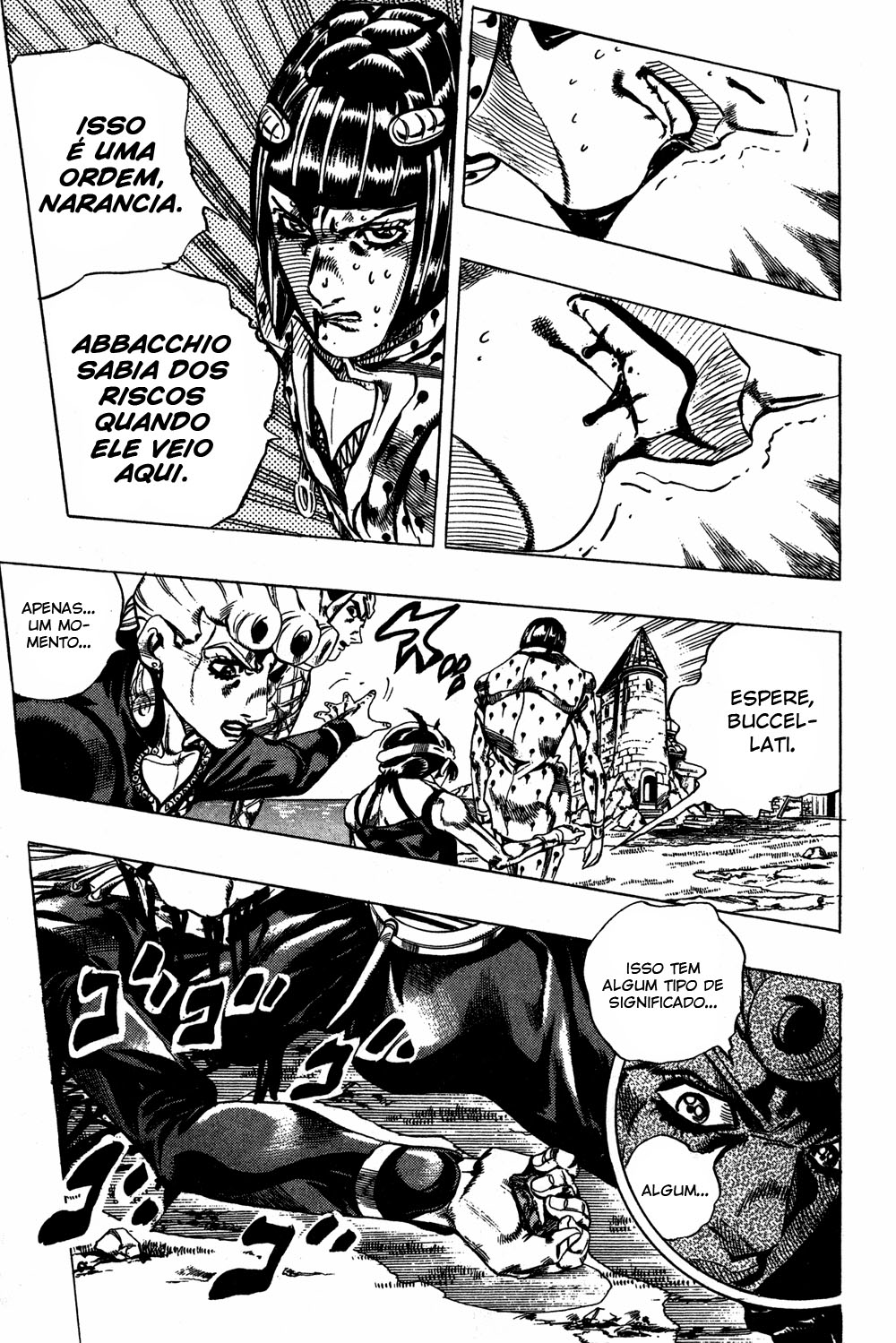 Read JoJo's Bizarre Adventure Part 5  Golden Wind PT-BR Manga Online