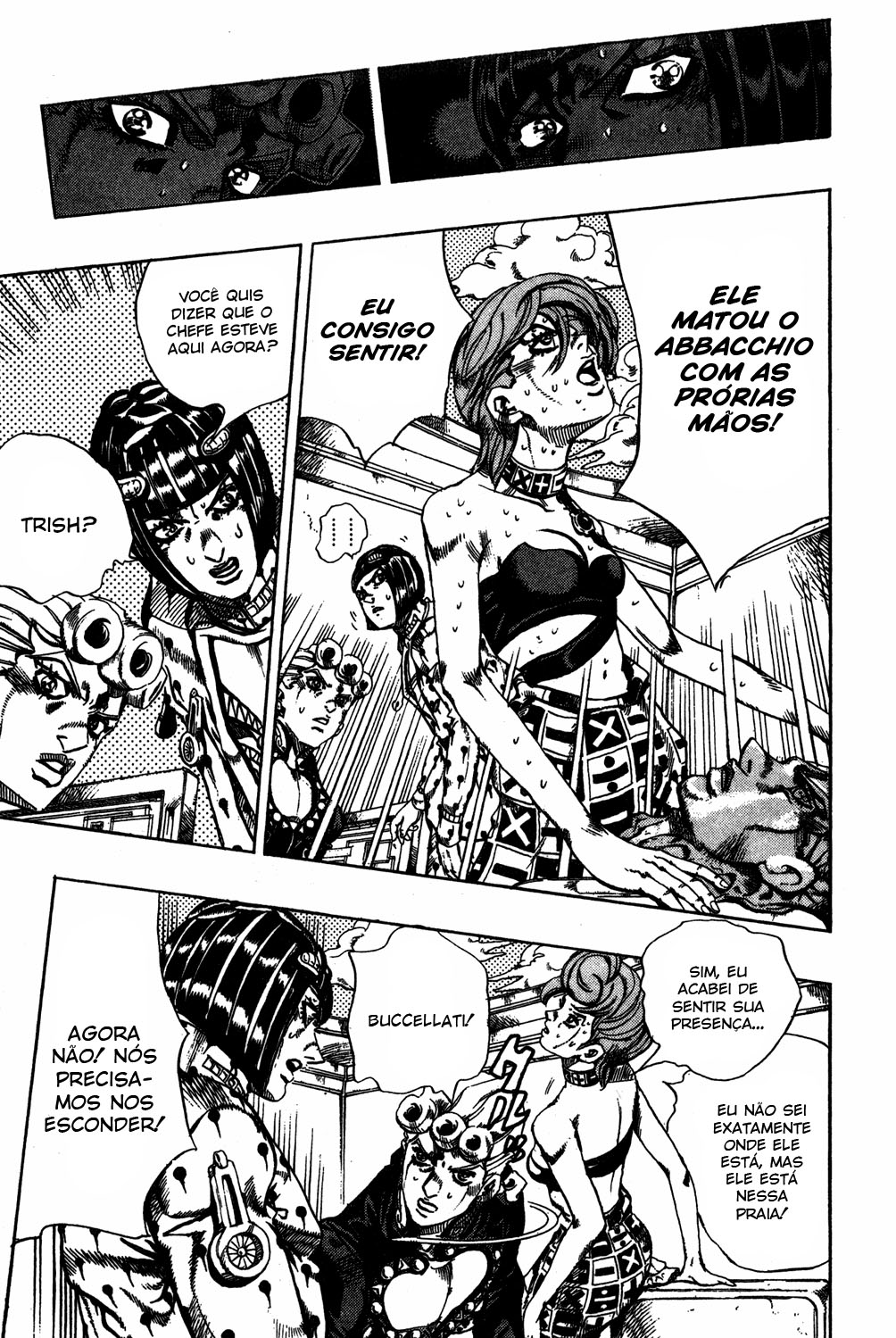 Read JoJo's Bizarre Adventure Part 5  Golden Wind PT-BR Manga Online
