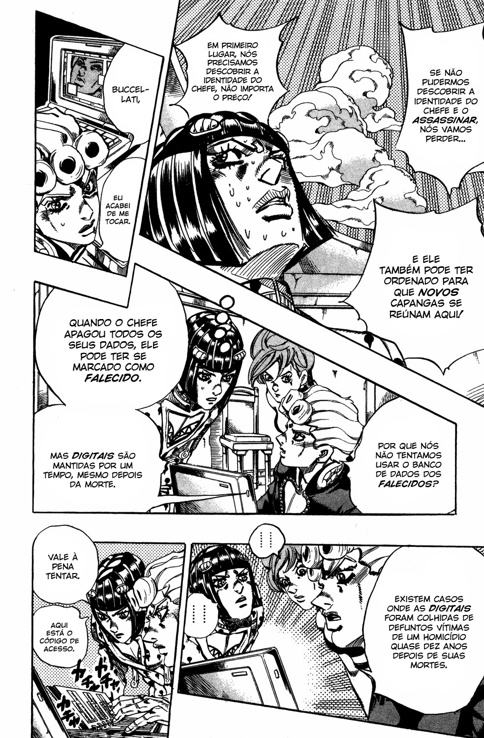 Read JoJo's Bizarre Adventure Part 5  Golden Wind PT-BR Manga Online