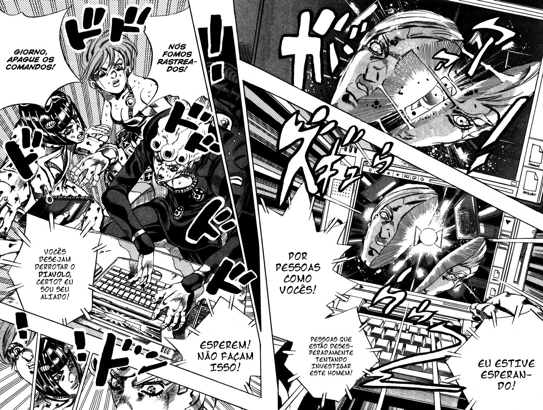 Read JoJo's Bizarre Adventure Part 5  Golden Wind PT-BR Manga Online