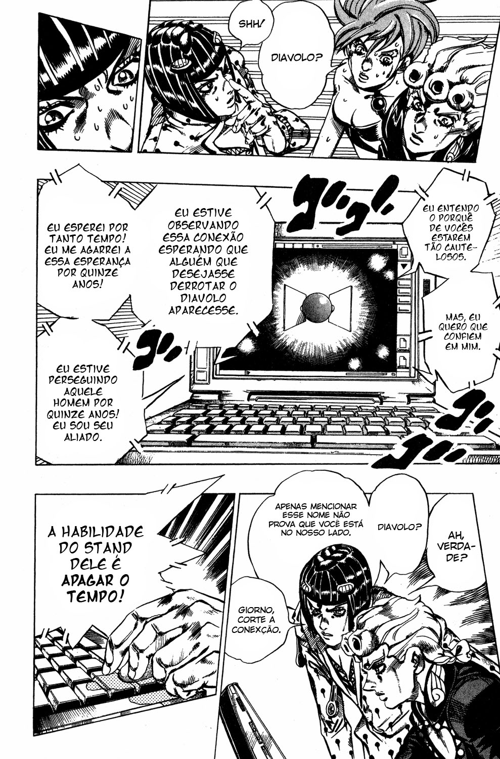 Read JoJo's Bizarre Adventure Part 5  Golden Wind PT-BR Manga Online