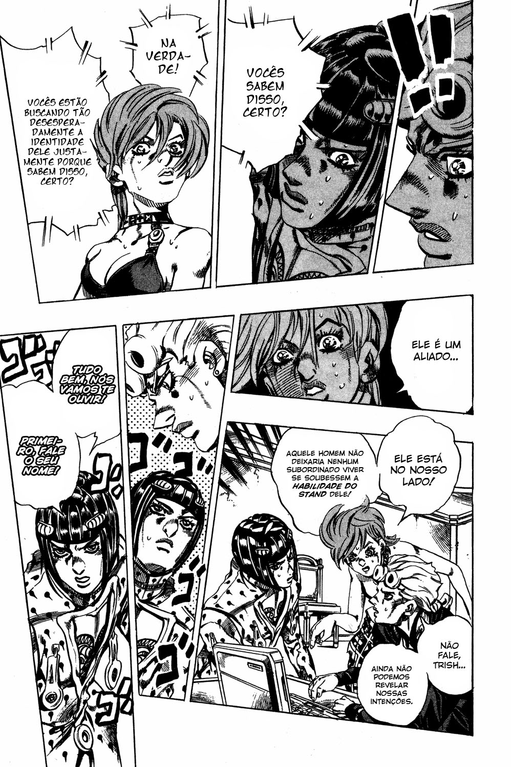 Read JoJo's Bizarre Adventure Part 5  Golden Wind PT-BR Manga Online