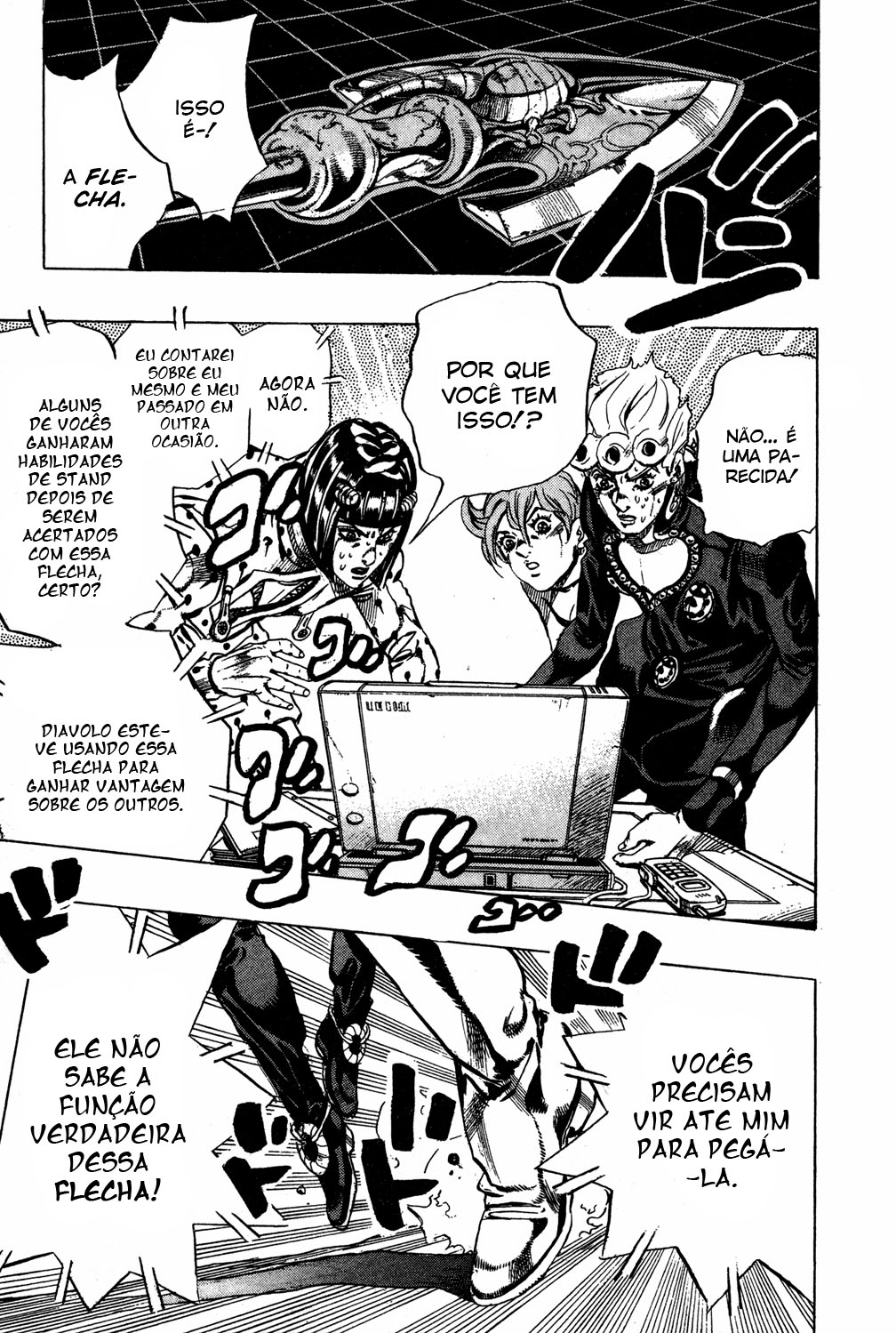 Read JoJo's Bizarre Adventure Part 5  Golden Wind PT-BR Manga Online