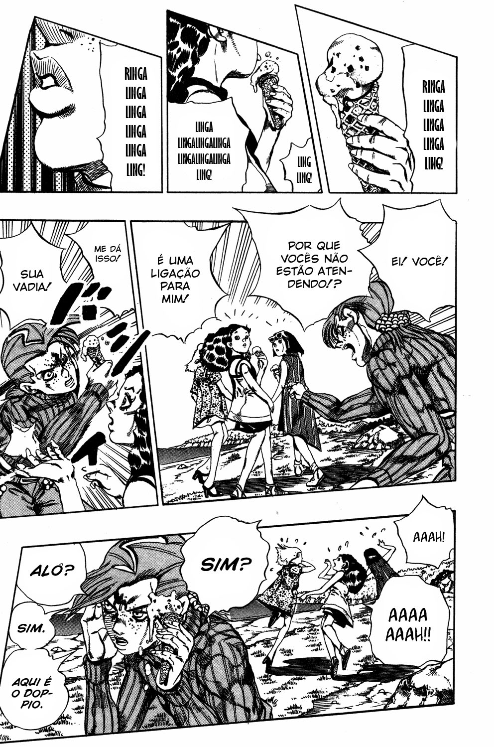 Read JoJo's Bizarre Adventure Part 5  Golden Wind PT-BR Manga Online