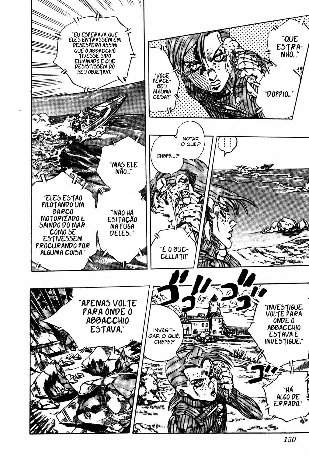 Read JoJo's Bizarre Adventure Part 5  Golden Wind PT-BR Manga Online