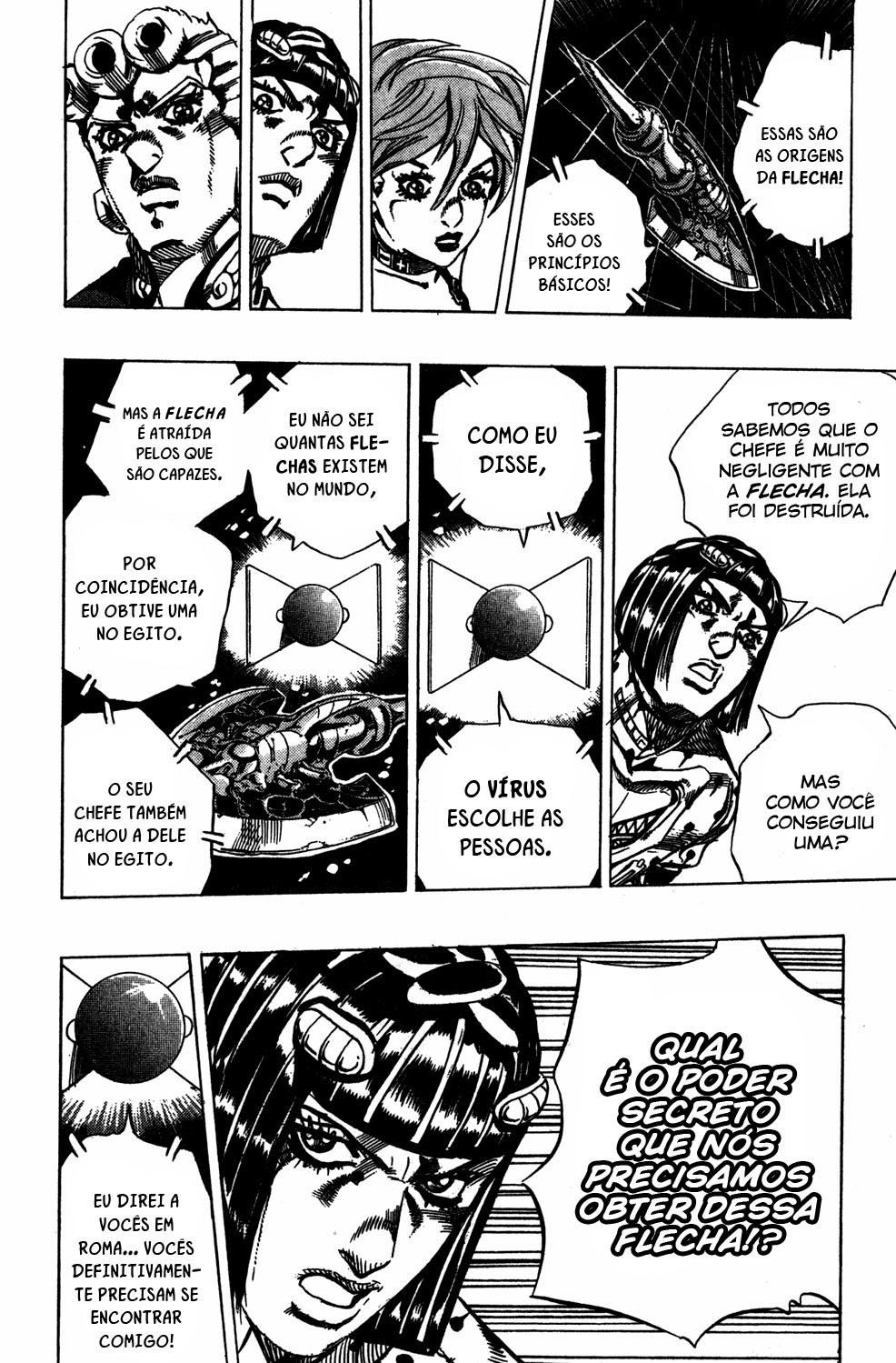 Read JoJo's Bizarre Adventure Part 5  Golden Wind PT-BR Manga Online