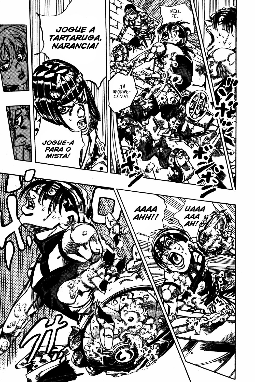 Read JoJo's Bizarre Adventure Part 5  Golden Wind PT-BR Manga Online