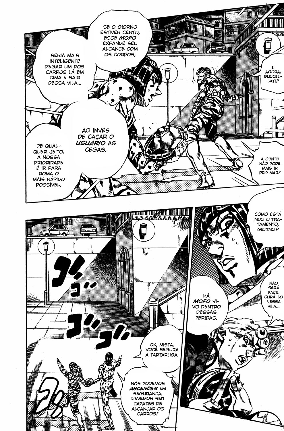 Read JoJo's Bizarre Adventure Part 5  Golden Wind PT-BR Manga Online