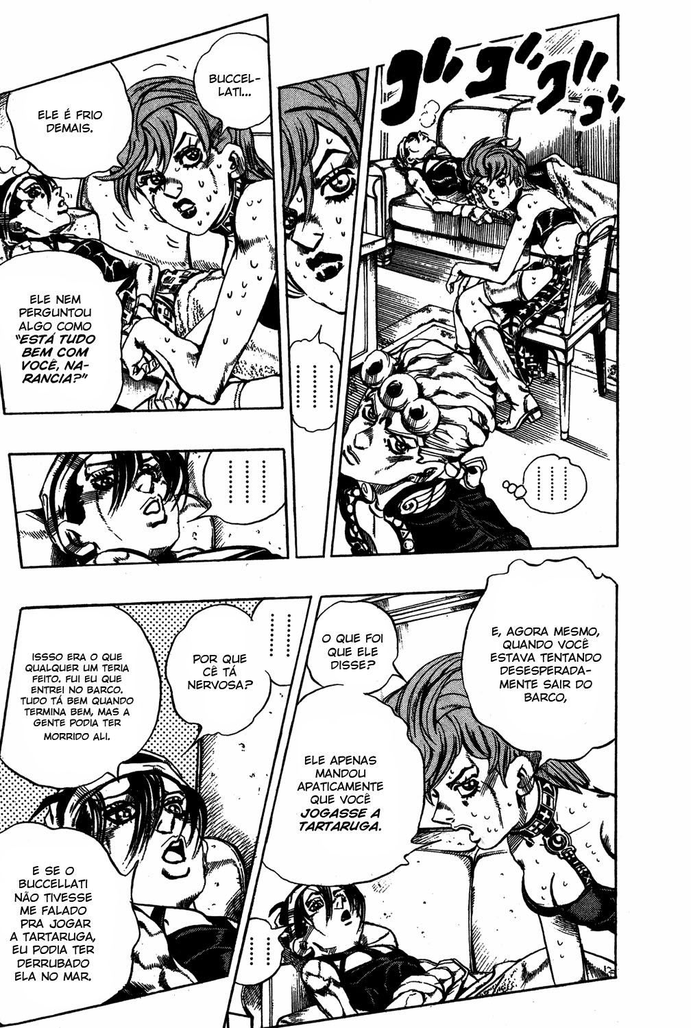 Read JoJo's Bizarre Adventure Part 5  Golden Wind PT-BR Manga Online