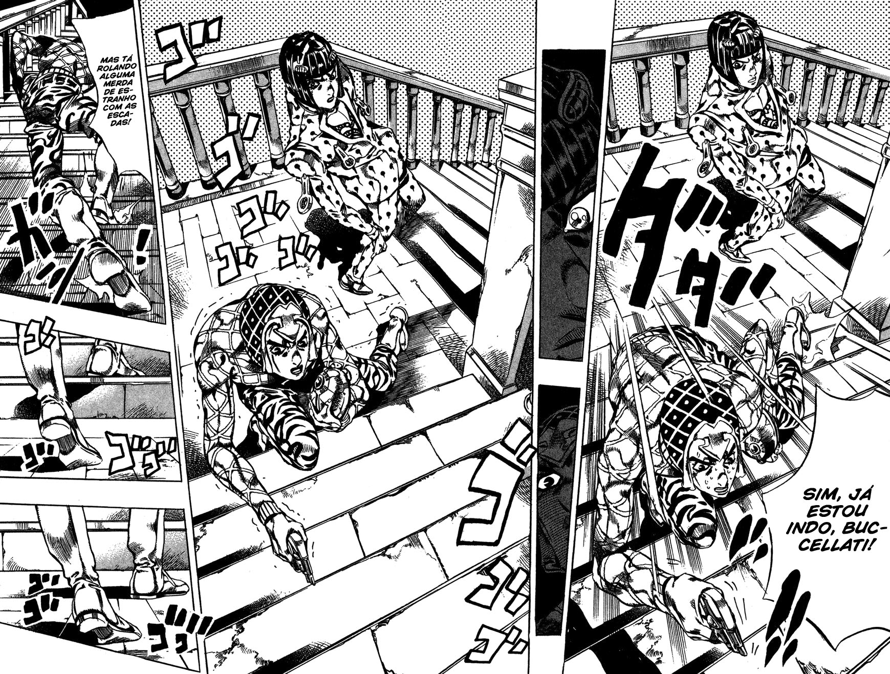 Read JoJo's Bizarre Adventure Part 5  Golden Wind PT-BR Manga Online