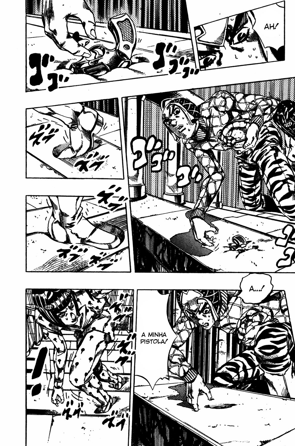 Read JoJo's Bizarre Adventure Part 5  Golden Wind PT-BR Manga Online